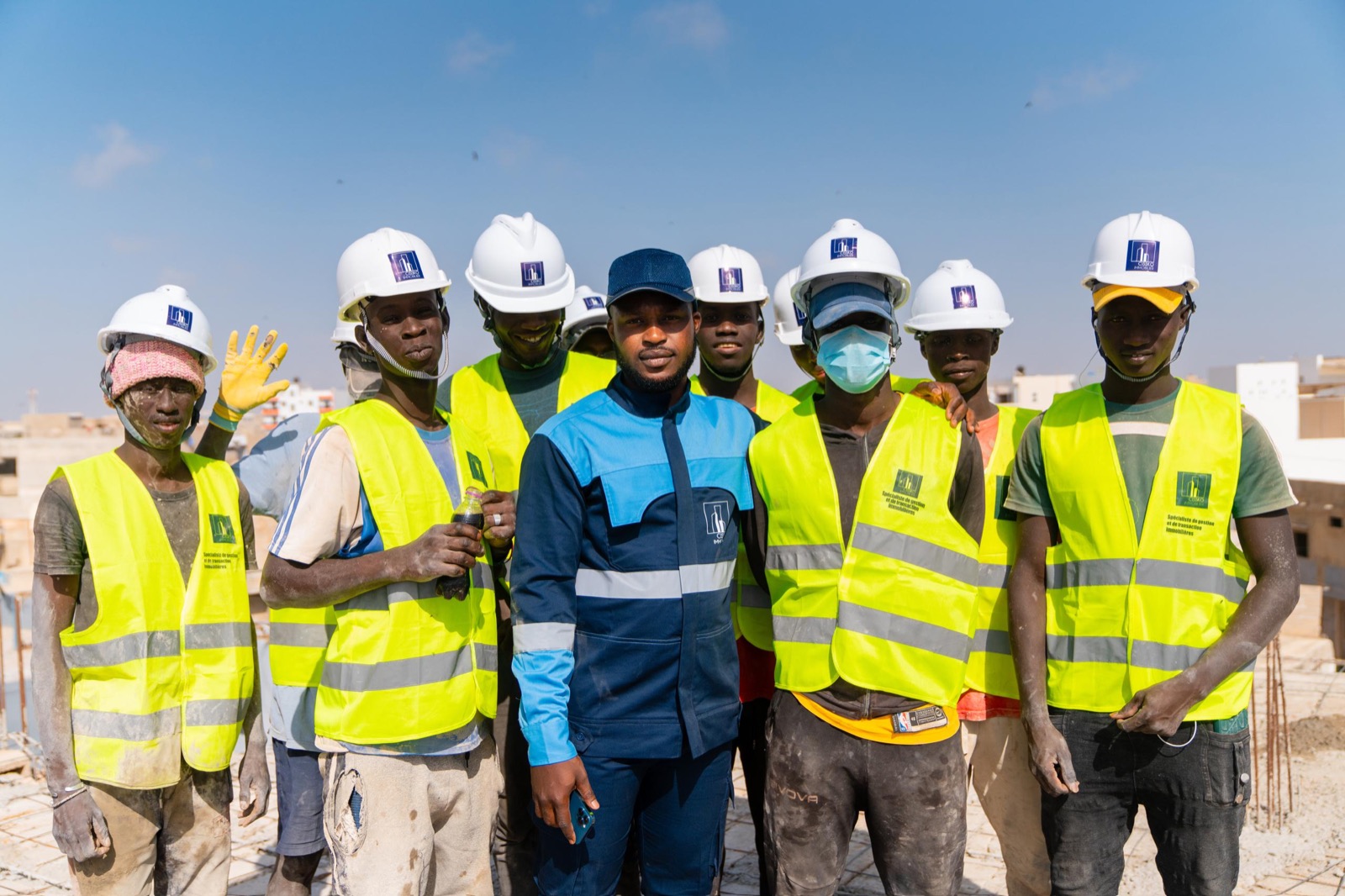 Chantier de construction mené par Cissko